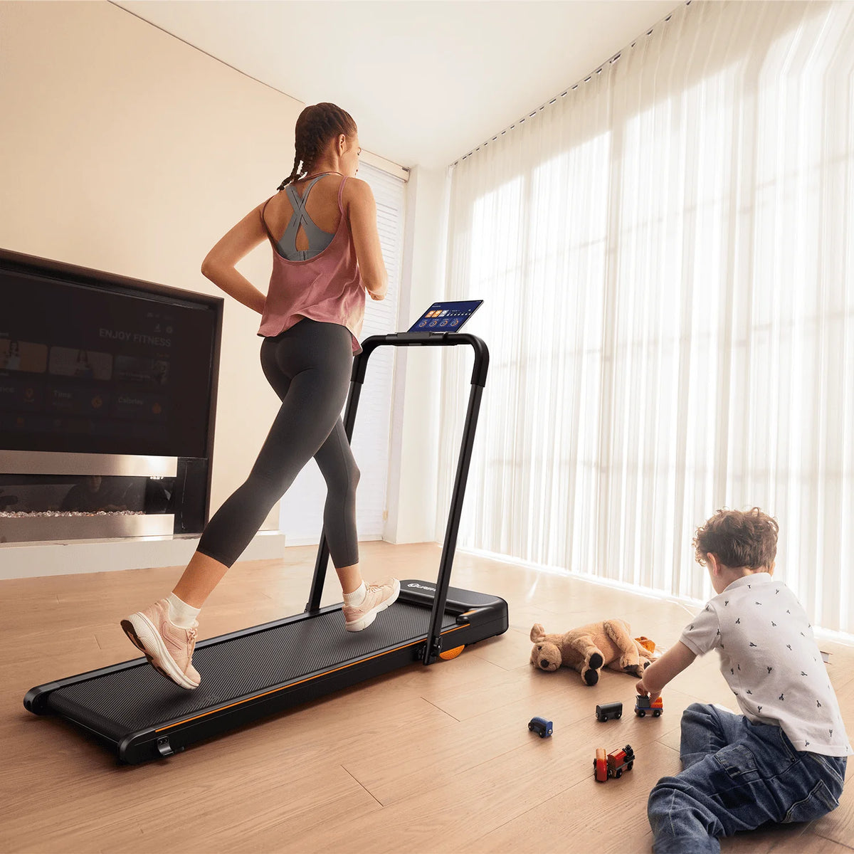 2 in 1 Folding Treadmill M8209