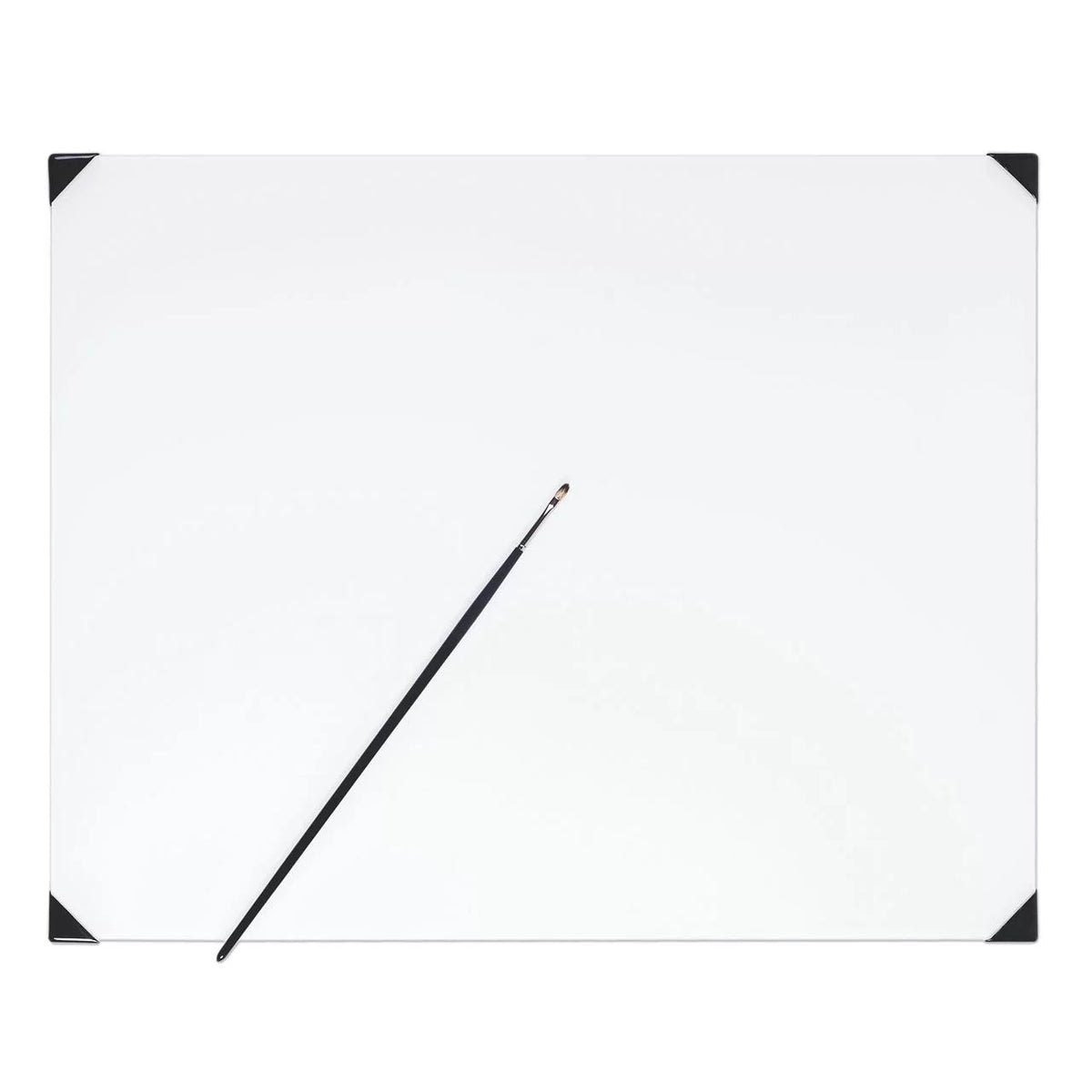 White Glass Table Top Palette 16" x 20" R9266