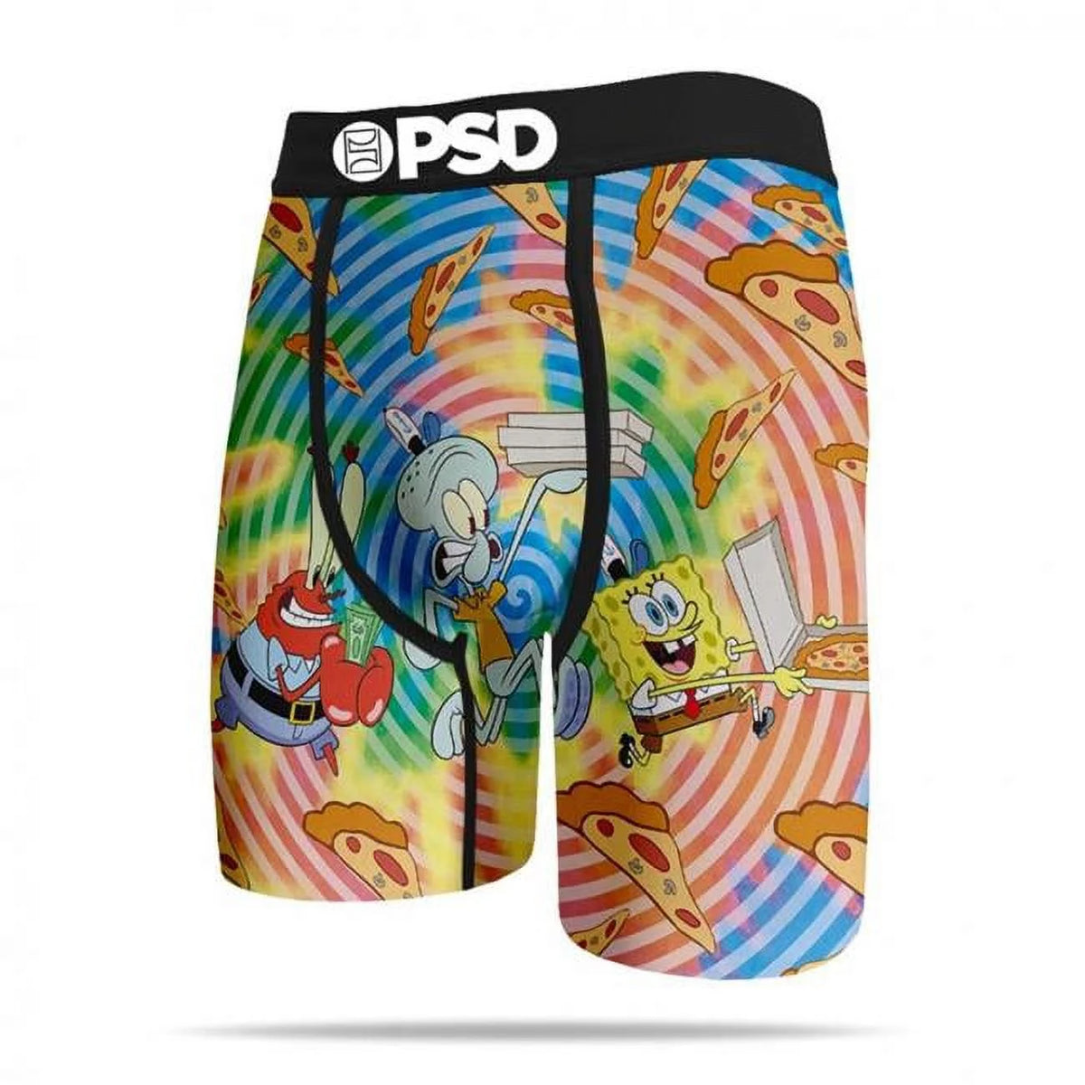 Multi Spongebob Pizza Boxer Briefs L40439