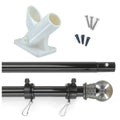 6ft Black Flagpole Kit S923278
