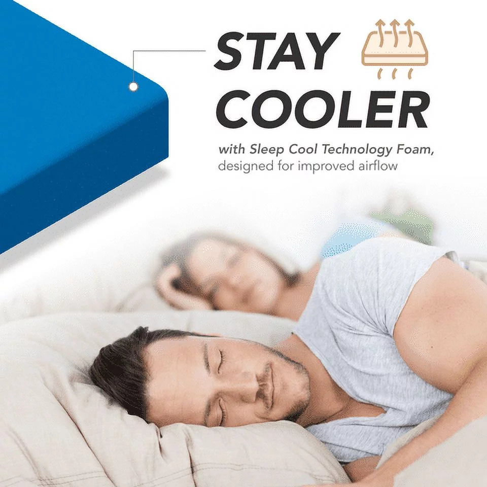 12 Inch Gel Infused Memory Foam Queen Size Mattress I109