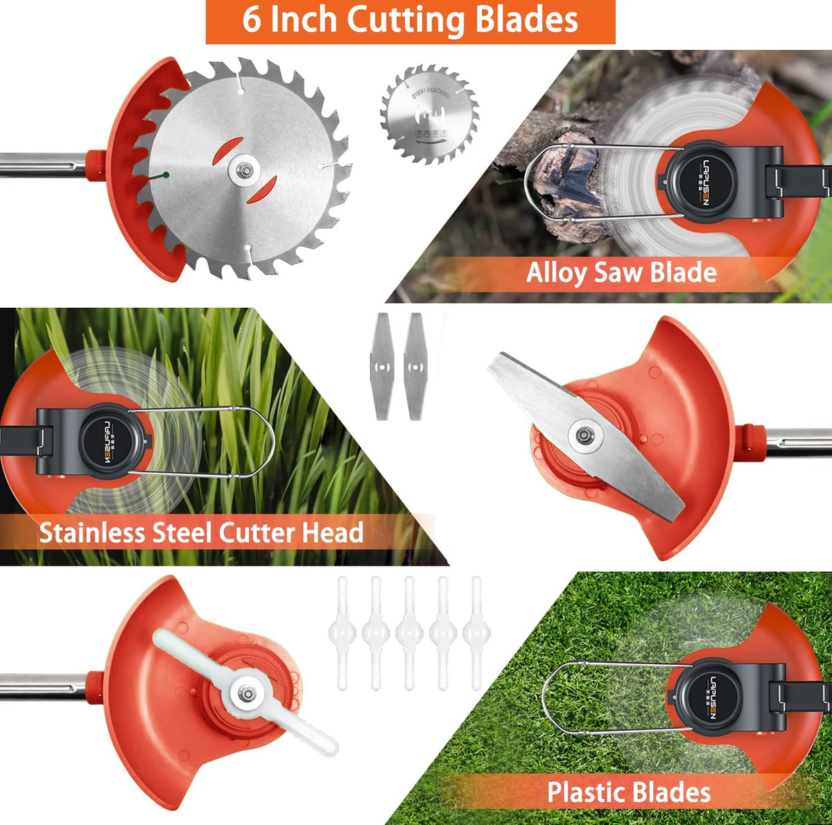 Cordless String Trimmer & Edger with Battery and Charger U127979