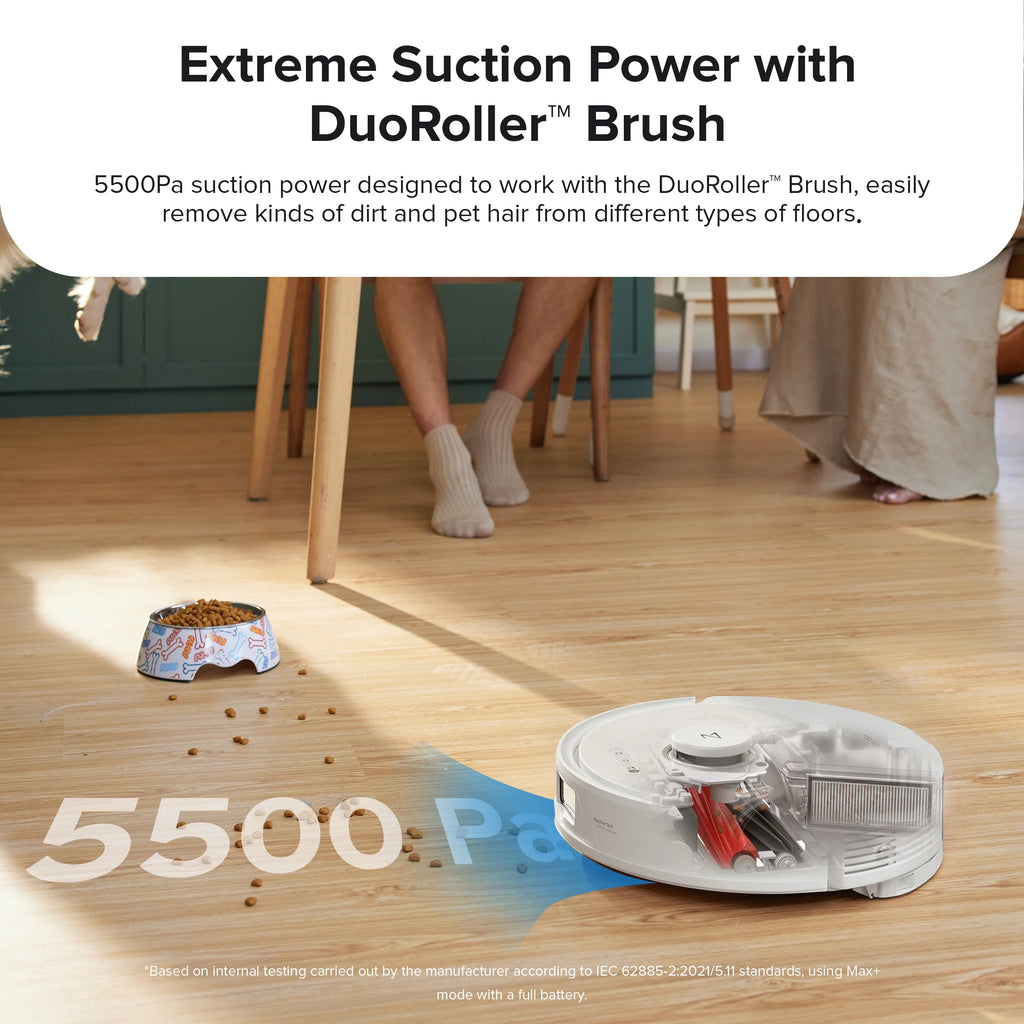 Robot Vacuum and Mop White S4684