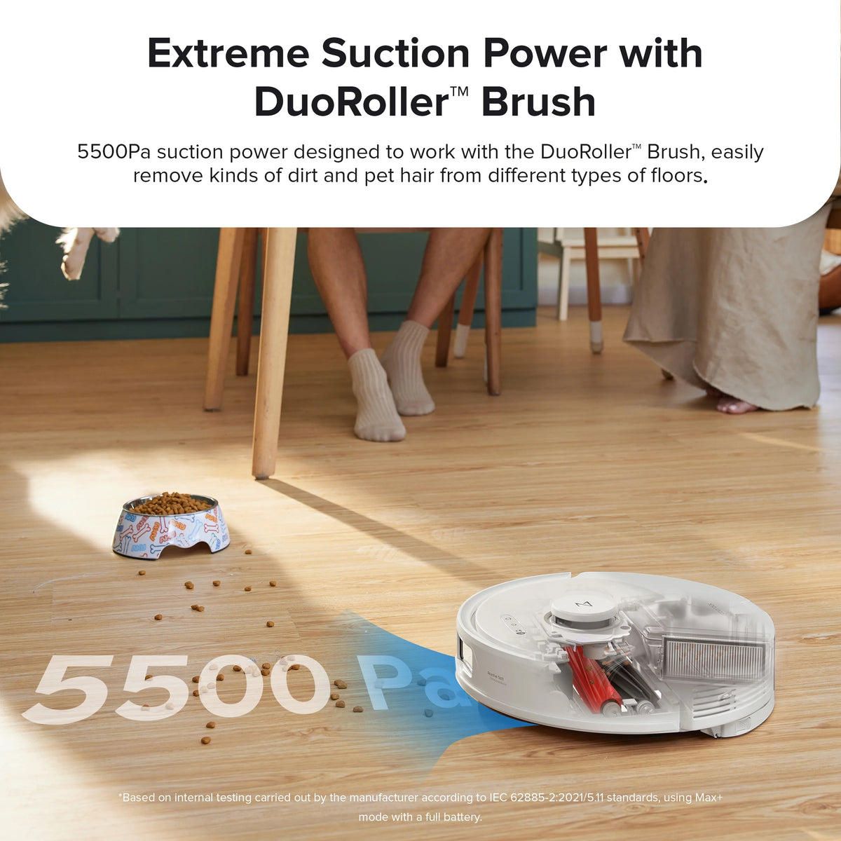 Robot Vacuum and Mop White S4684