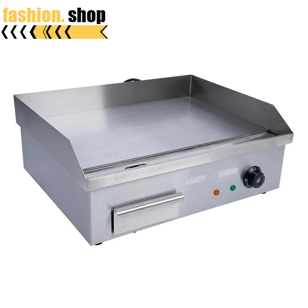 Commercial Electric Countertop Griddle 548x350mm 110V W1765