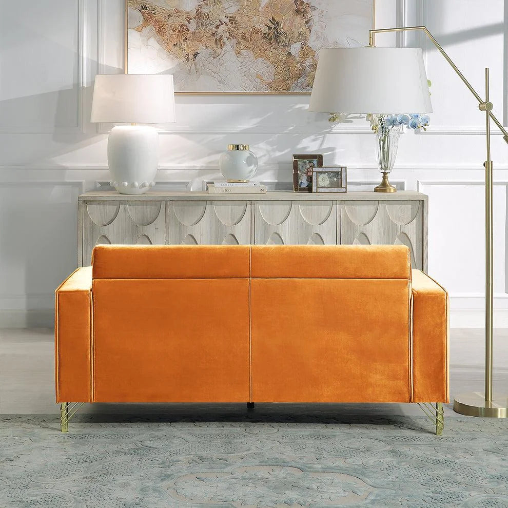 Orange Sofa V3070