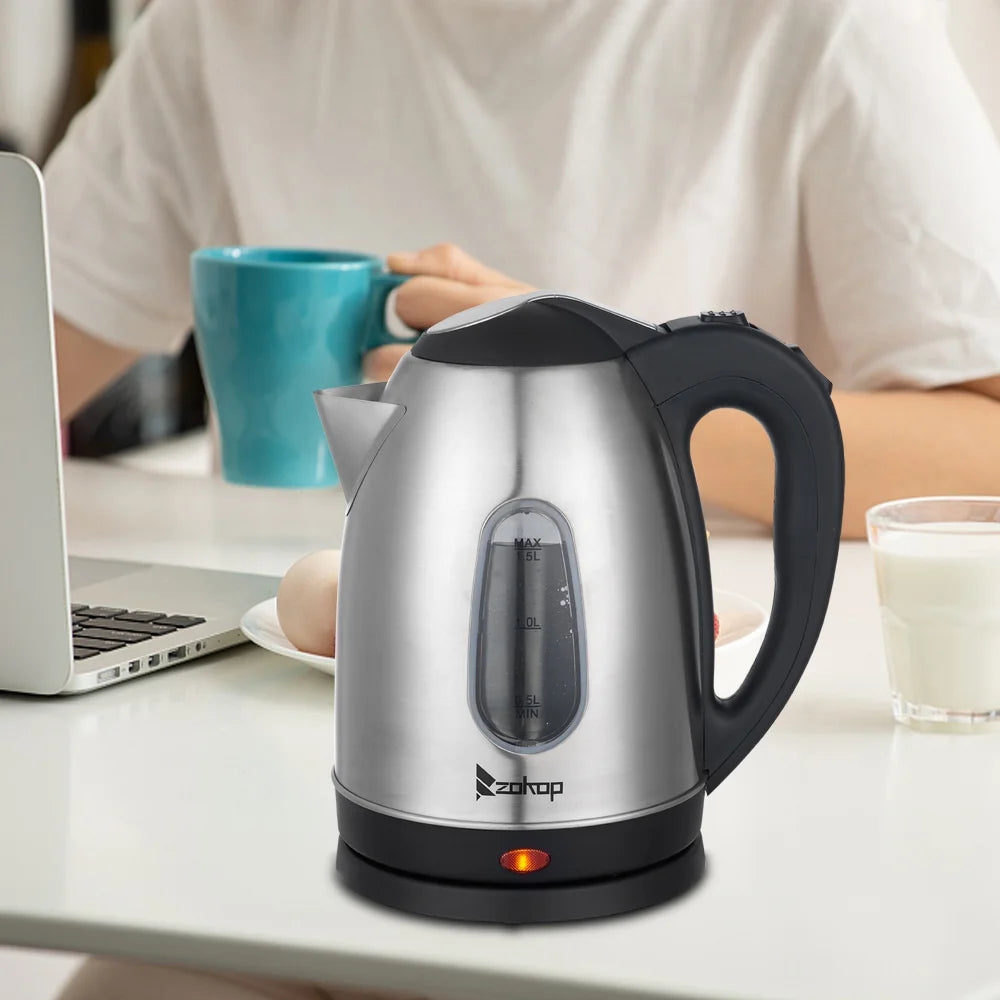 1200W 1.5L Stainless Steel Electric Kettle Z190