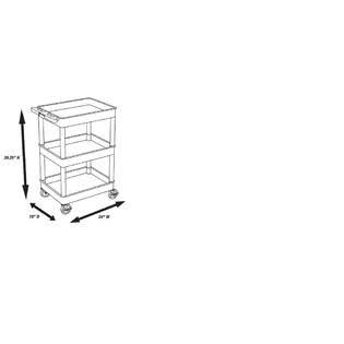 3 Shelf Tub Utility Cart A627