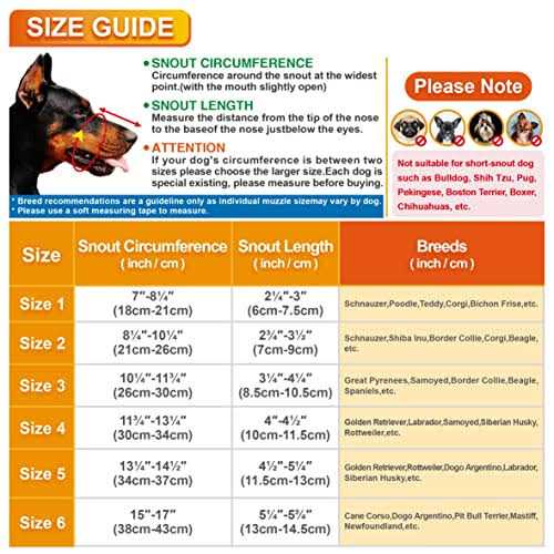Dog Muzzle J325