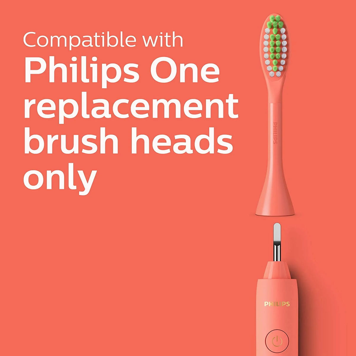 Coral Battery Toothbrush with Brush Heads Z673445