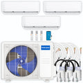 33,000 BTU 3 Zone Ductless Air Conditioner and Heat Pump R367