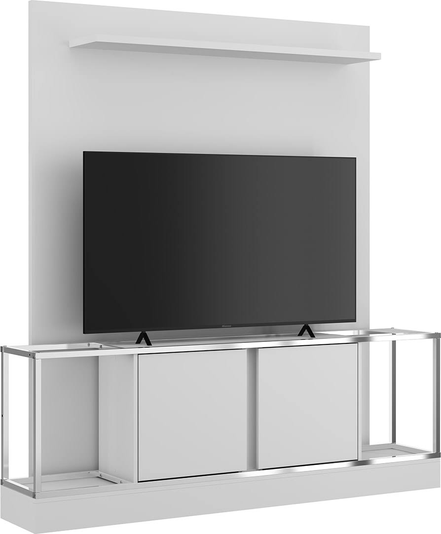 White Tall Entertainment Center C4405