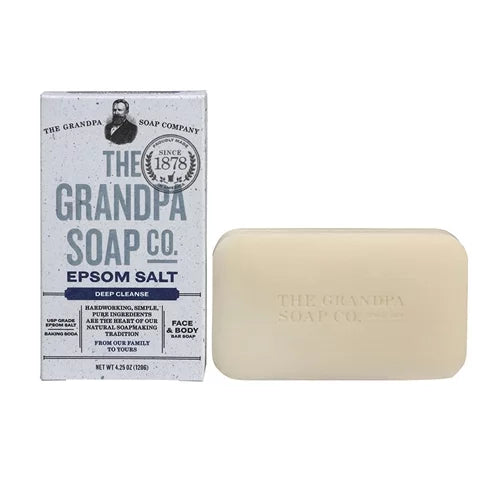 Epsom Salt Bar Soap 4.25 Oz 6 Pack T9078