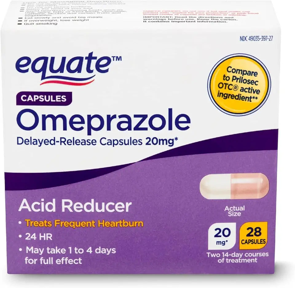 20 mg Delayed Release 28 Capsules Acid Reducer Q166263