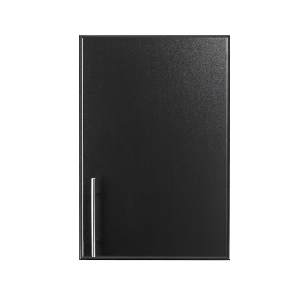 Black Stackable Wall Cabinet Y642