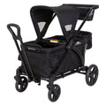 Blue 2 in 1 Push or Pull Stroller Wagon with Canopy Q879676