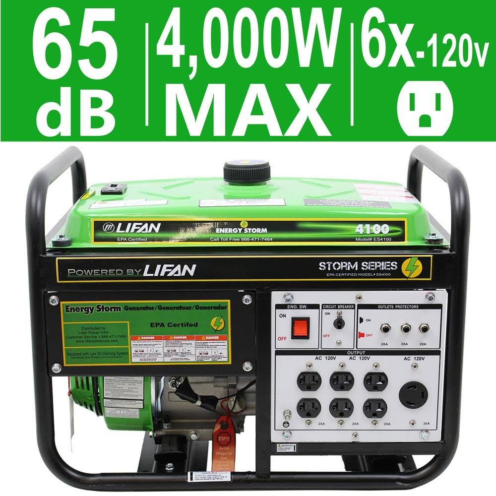 4100-Watt Portable Generator N1759