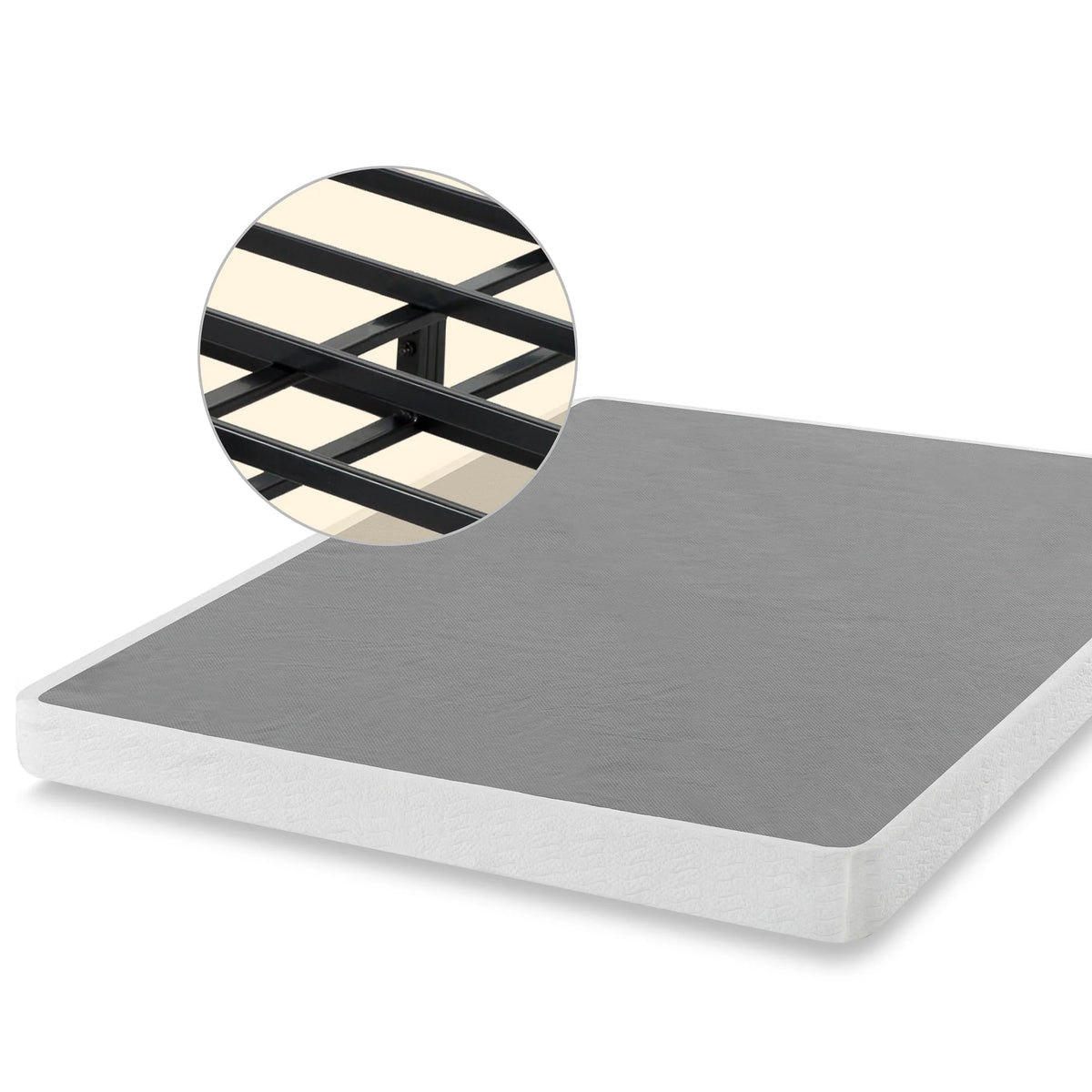 Queen High Profile Metal Box Spring D66993