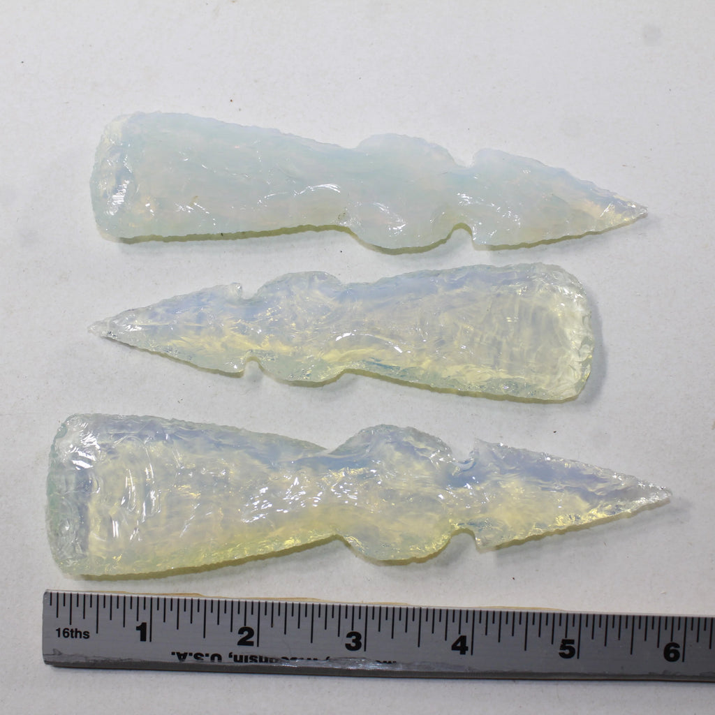 Opalite Ornamental Tomahawk Heads P9515
