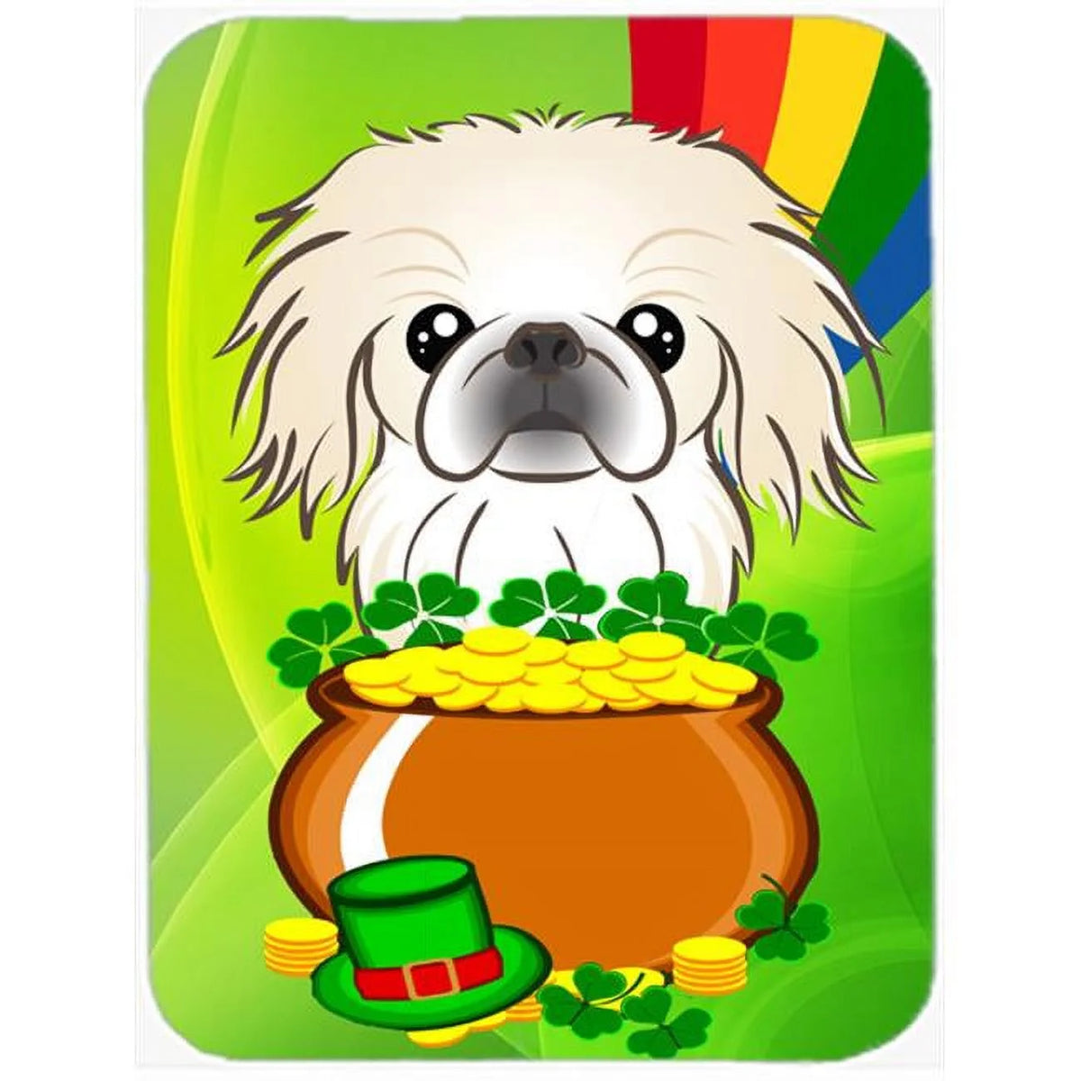 St. Patricks Day Glass Cutting Board C63595