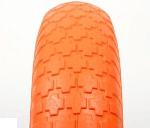 16" Flat Free Solid Foam Wheelbarrow Tire, 5/8 Axle, Pack of 2 C93483
