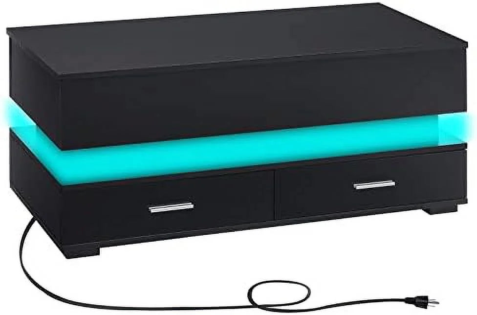 Lift Top Coffee Table with Charging Station L195189