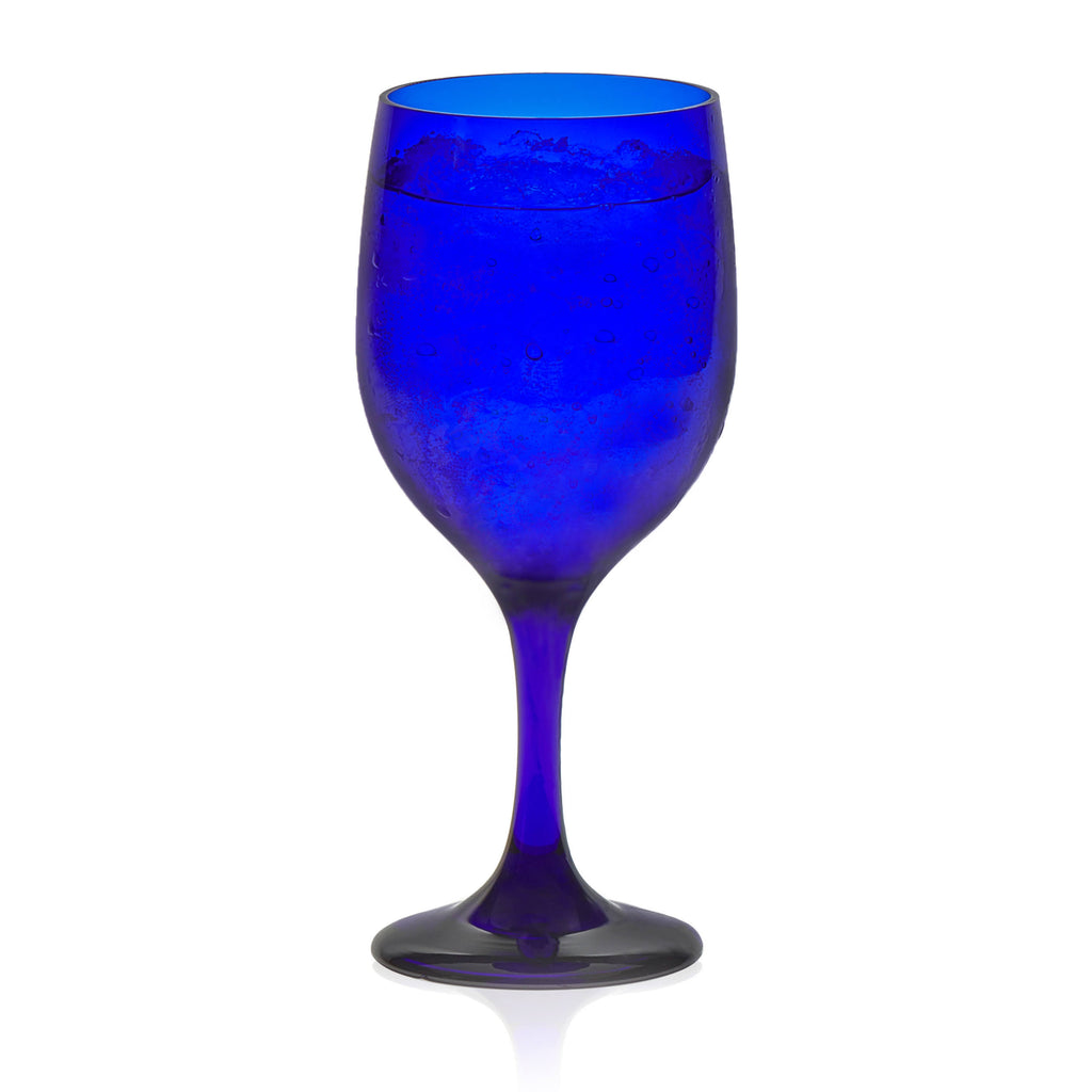 11.5 oz Cobalt Wine Glass Set (12-Pack) R607
