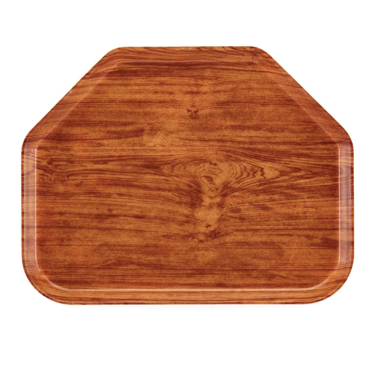 Java Teak Fiberglass Trapezoid Camtray M1606