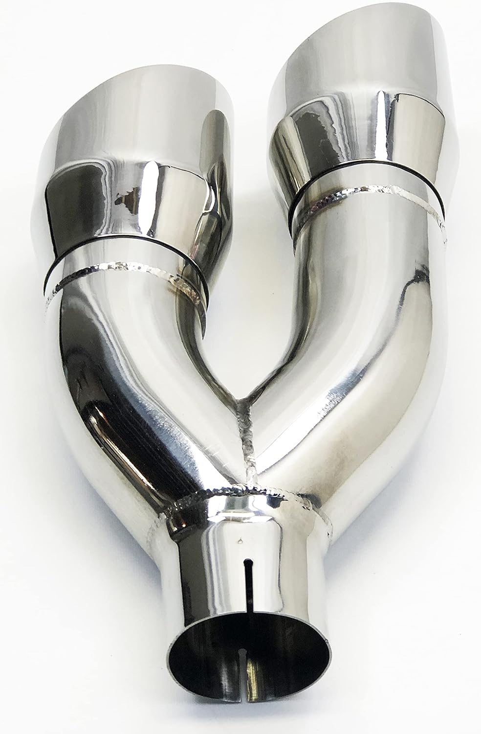 Stainless Steel Dual Slant Angle Exhaust Tip P344