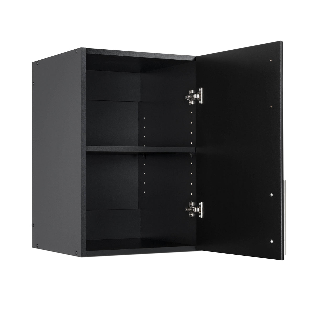 Black Stackable Wall Cabinet Y642