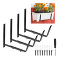 Adjustable Window Planter Box Brackets 4 PCS D151