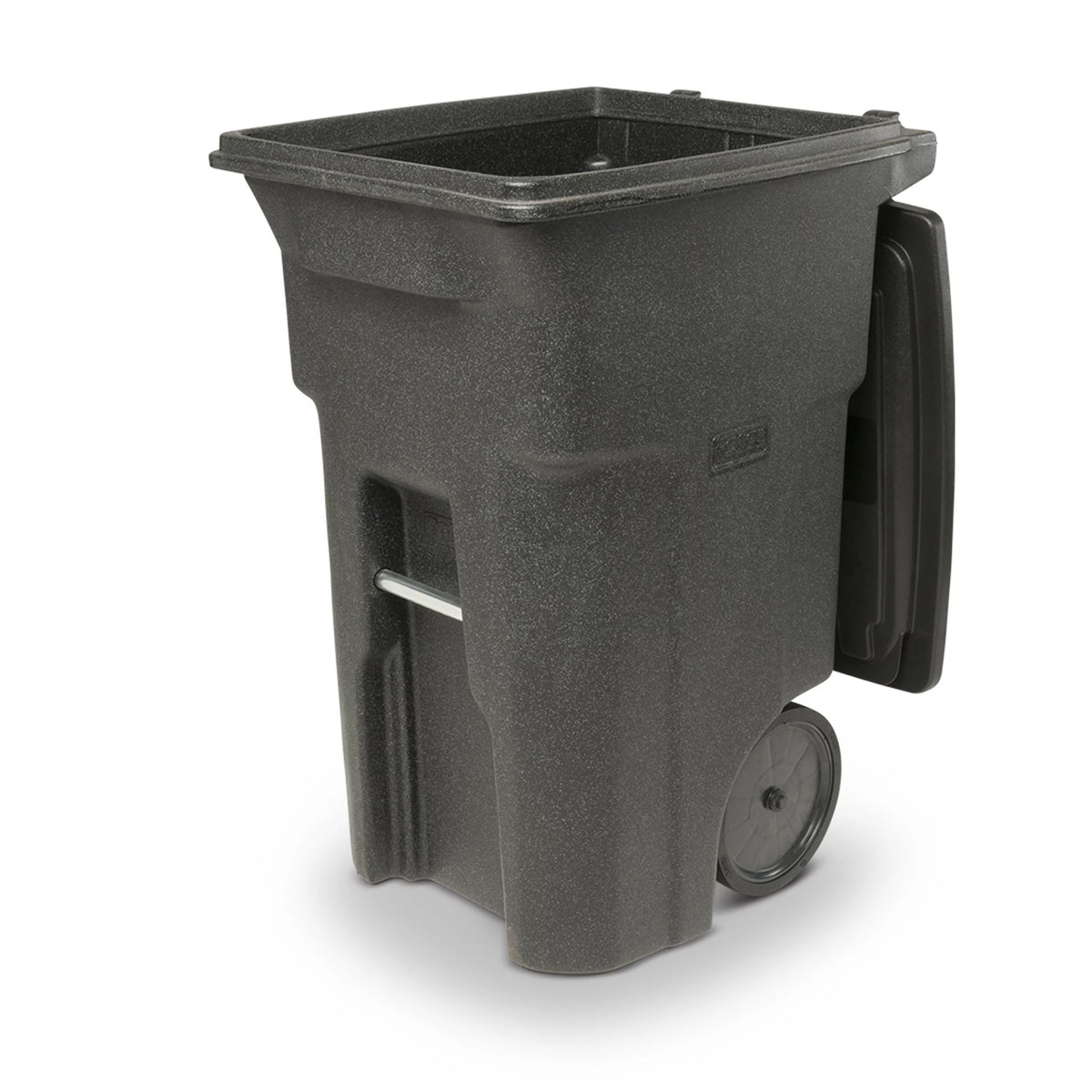64 Gal. Trash Can with Quiet Wheels and Lid P201728