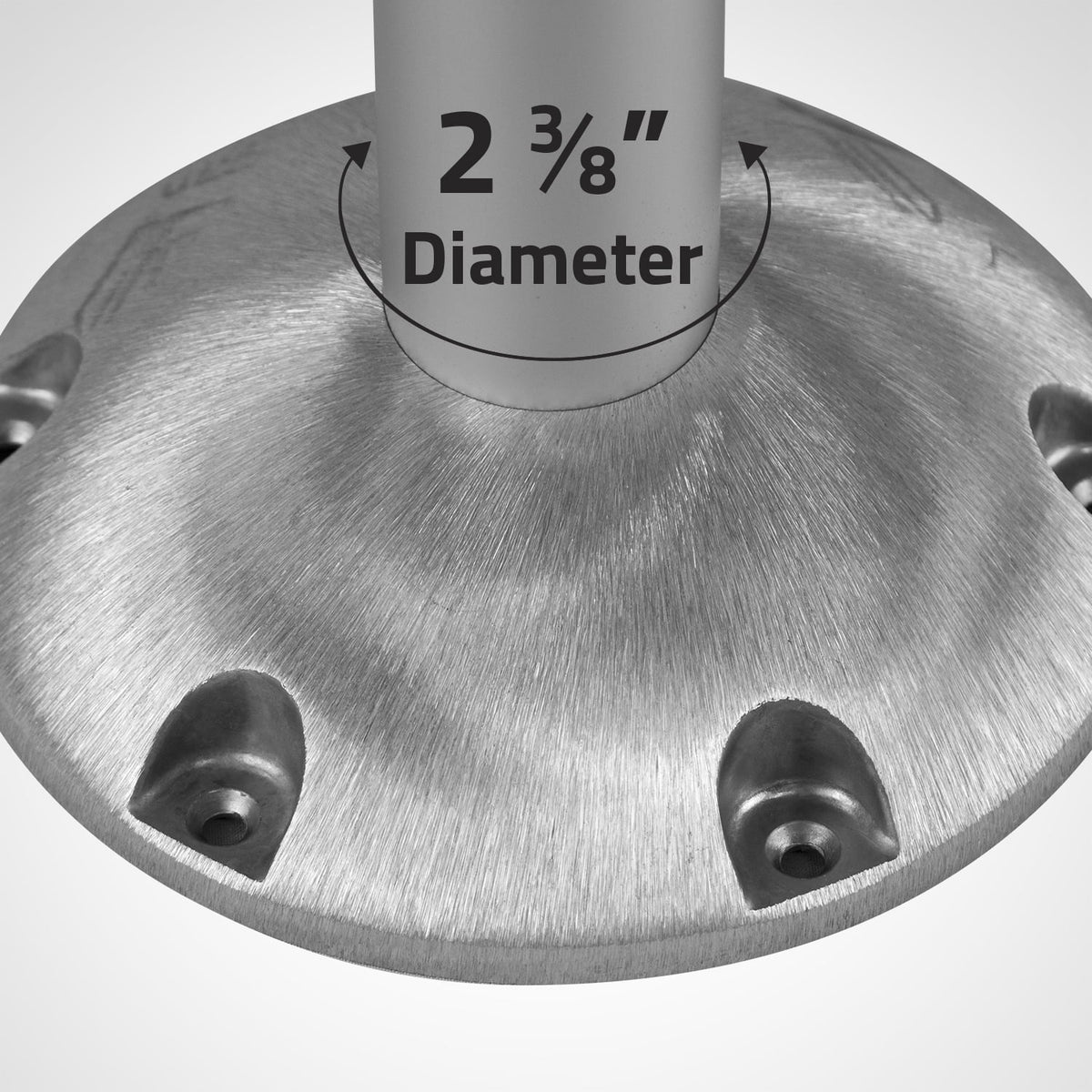 Aluminum 15" Fixed Height Pedestal N809351