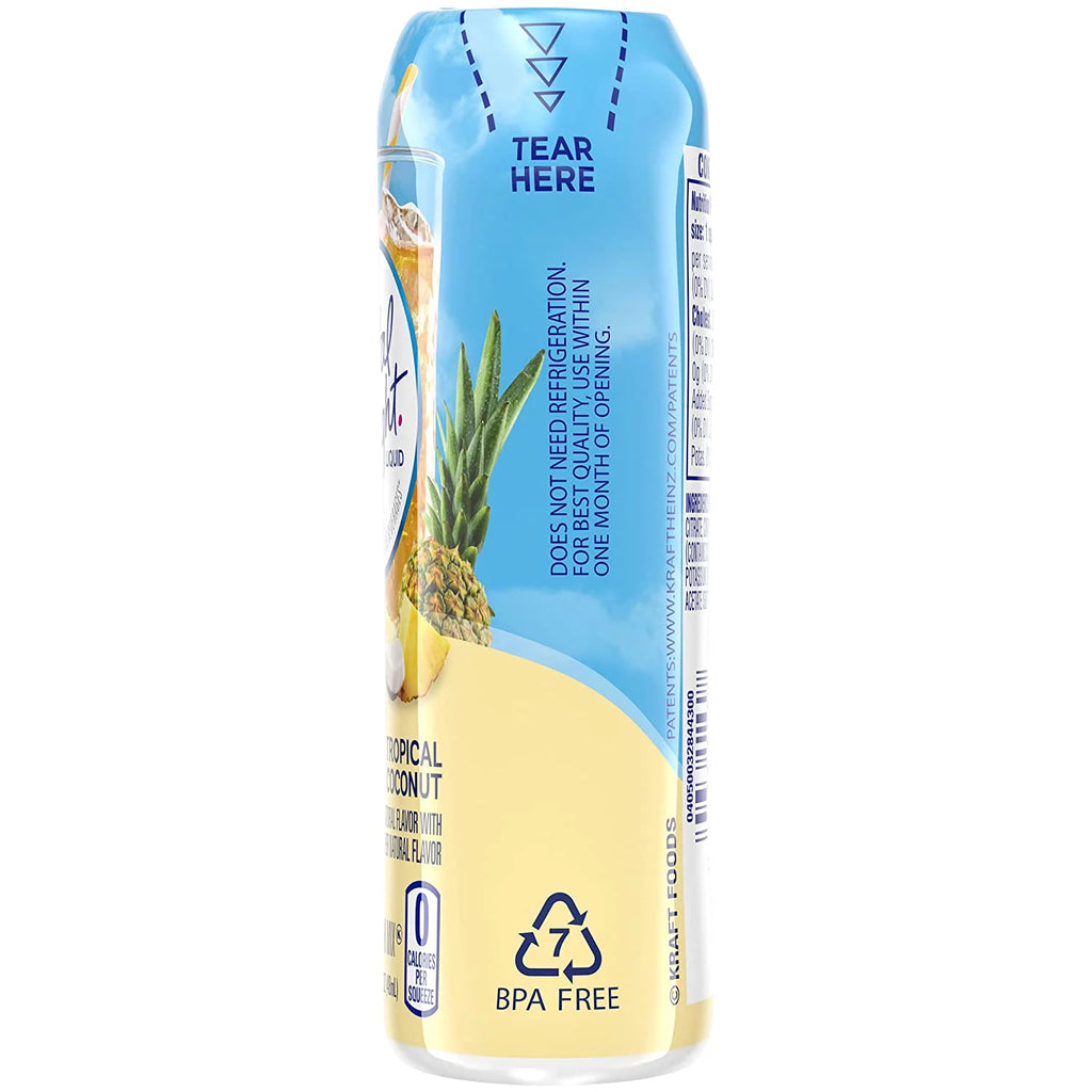 Tropical Coconut Liquid Drink Mix 1.62 OZ Pack of 12 W212