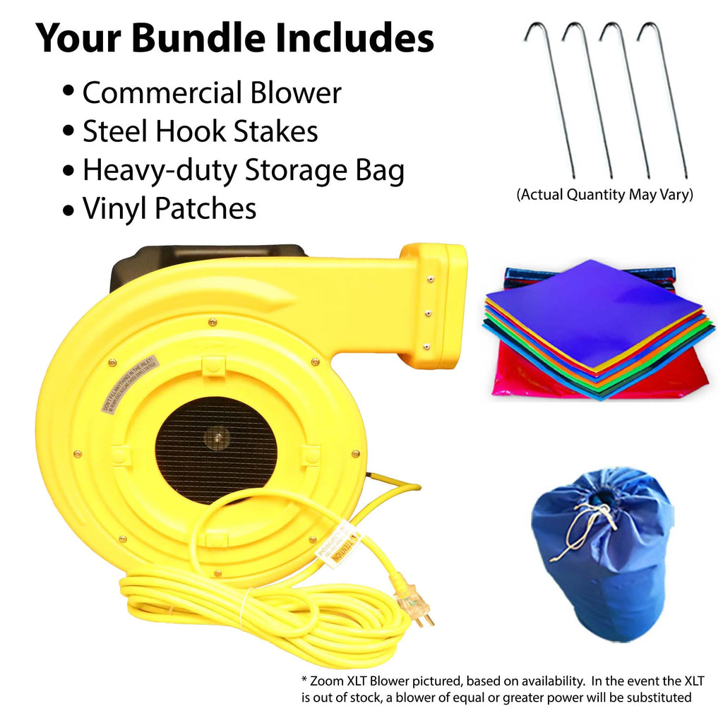 Inflatable Water Slide with Blower, 21' S645