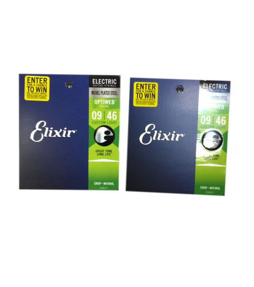 Optiweb 2-Pack Electric Super Light 09-46 Guitar Strings L3607