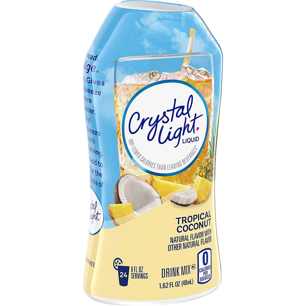 Tropical Coconut Liquid Drink Mix 1.62 OZ Pack of 12 W212