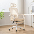 Ergonomic Office Chair with Footrest, Mesh, Adjustable Lumbar Support Z7236